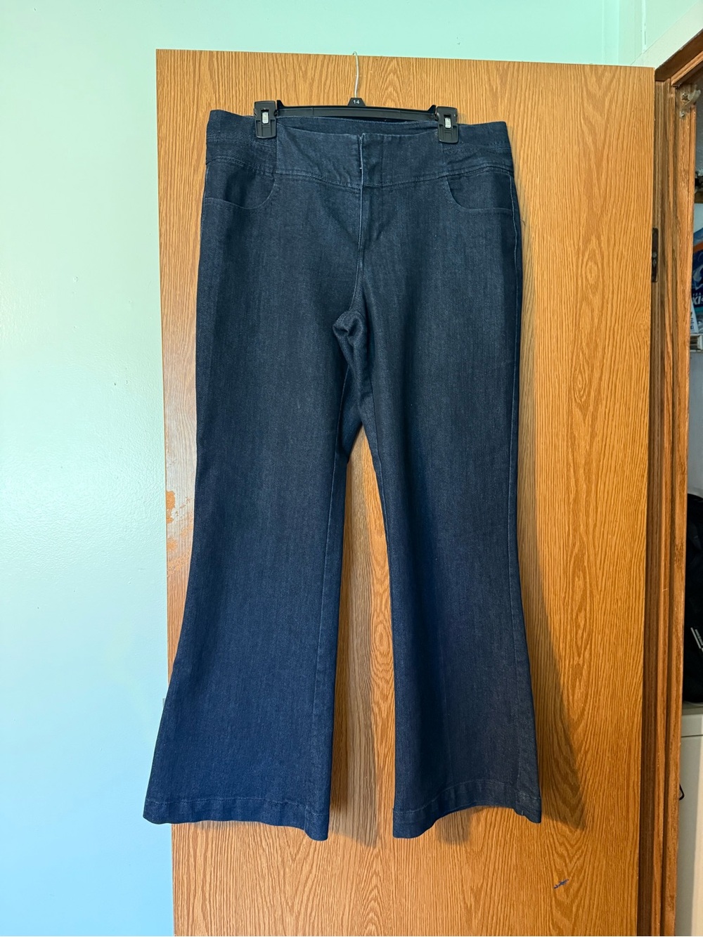 Maurices Dark Indigo Flare Jeans